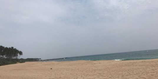 Perfect beach plot on untouched beach