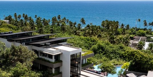 Newly built upmarket boutique hotel overlooking famous beach